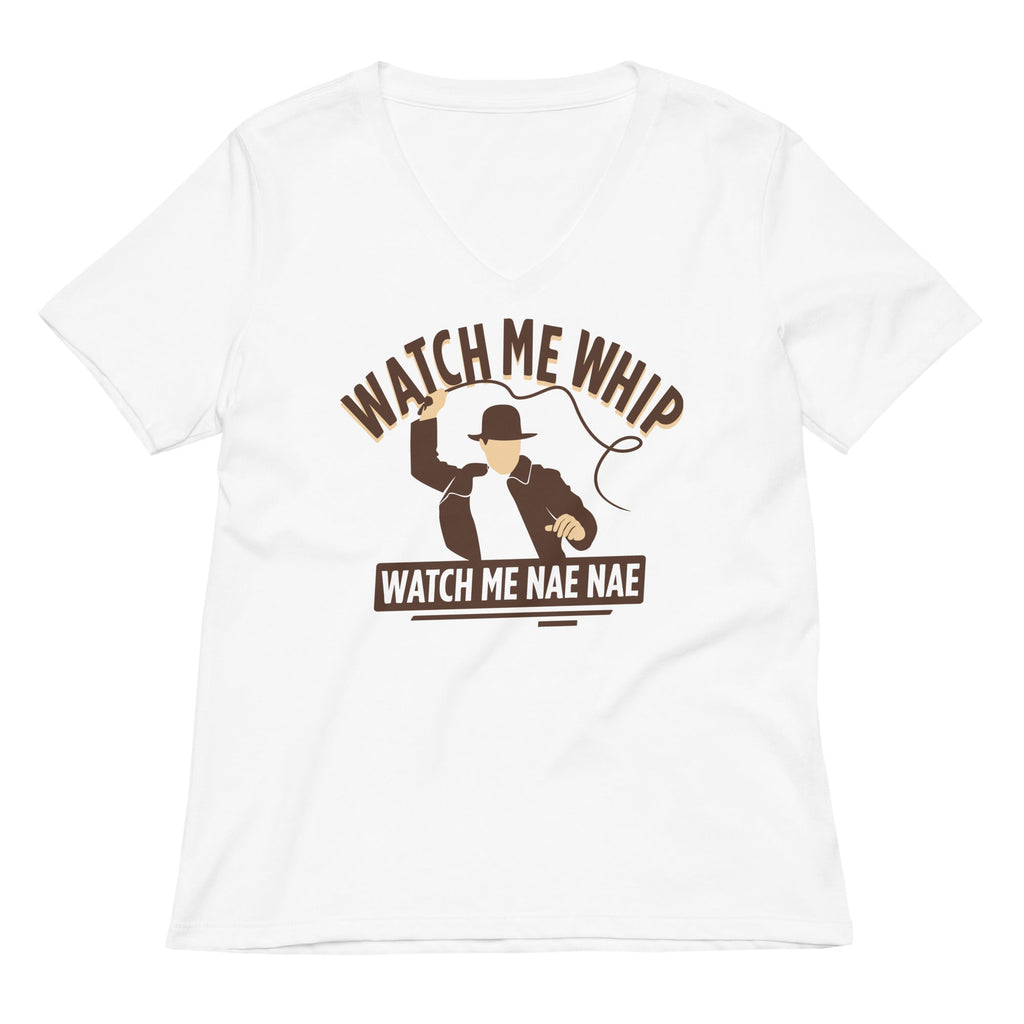 Watch Me Whip Women's V-Neck Tee Hoodie, Sweatshirt | PureTeeCo.com (Image 5)
