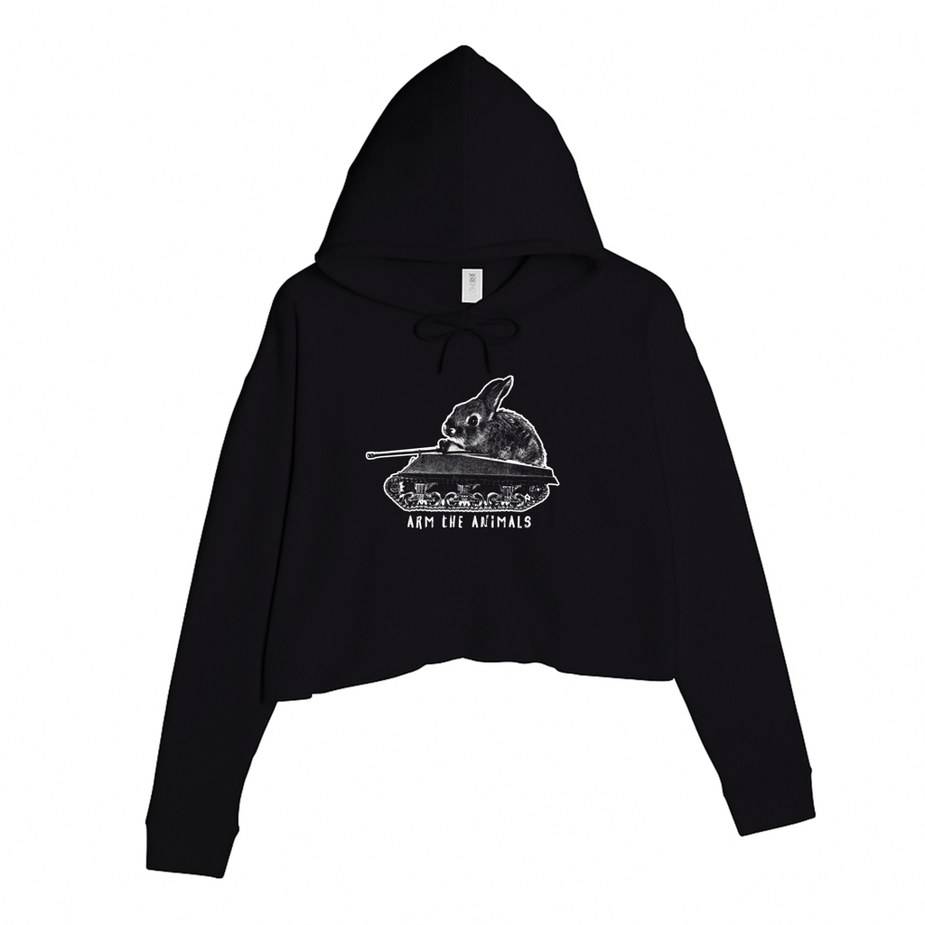 Women's | Renegade Bunny | Crop Hoodie
