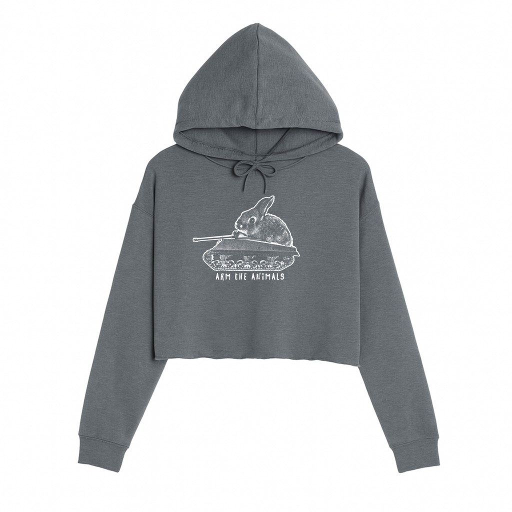 Women's | Renegade Bunny | Crop Hoodie