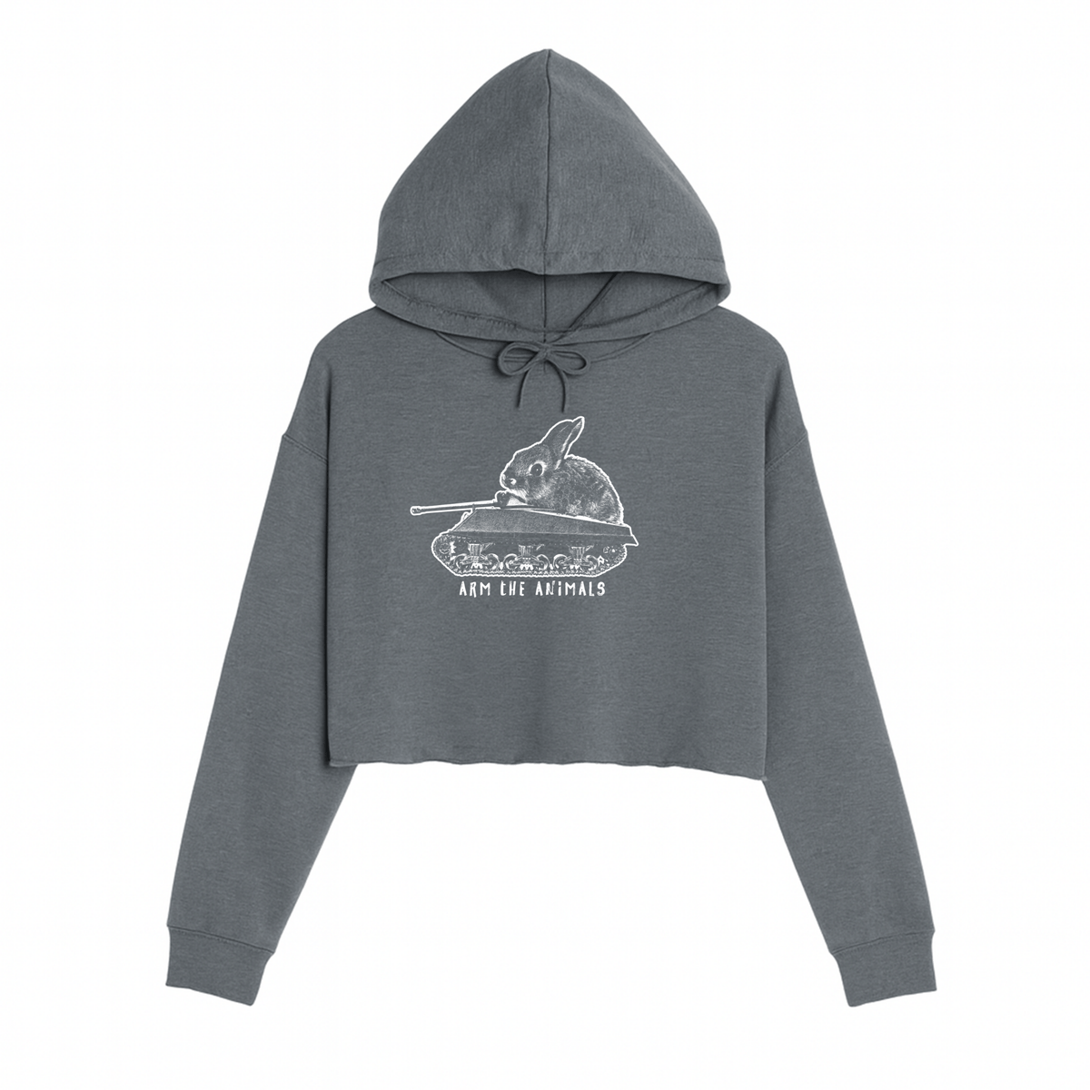 Women's | Renegade Bunny | Crop Hoodie