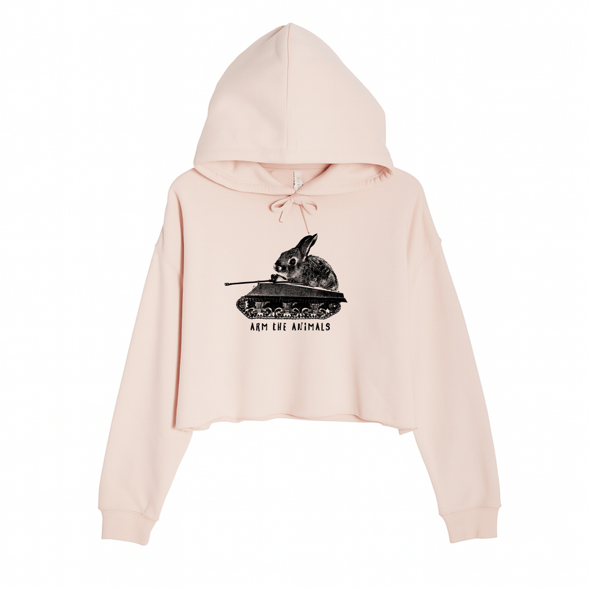 Women's | Renegade Bunny | Crop Hoodie