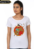 Wonderful Cowgirl Girls White T-Shirt Hoodie, Sweatshirt | PureTeeCo.com