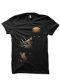 Wolverine Black Tee Hoodie, Sweatshirt | PureTeeCo.com