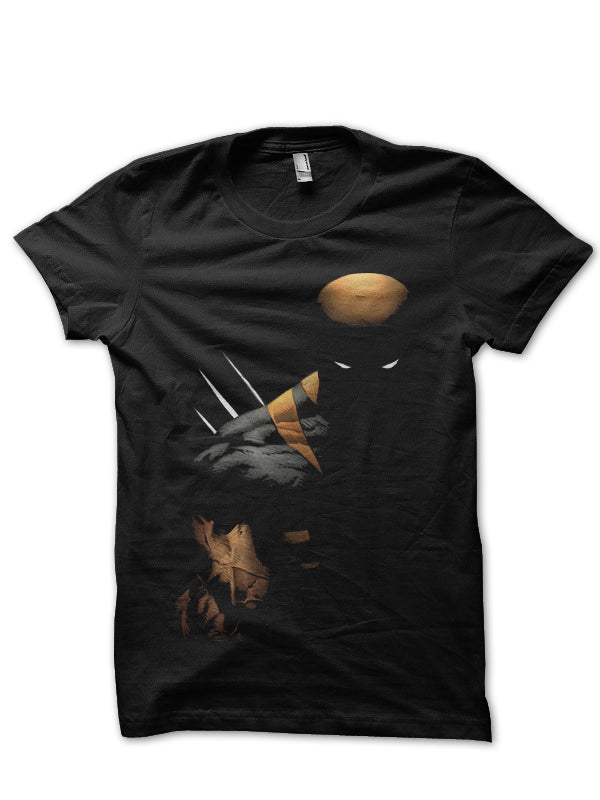Wolverine Black Tee Hoodie, Sweatshirt | PureTeeCo.com