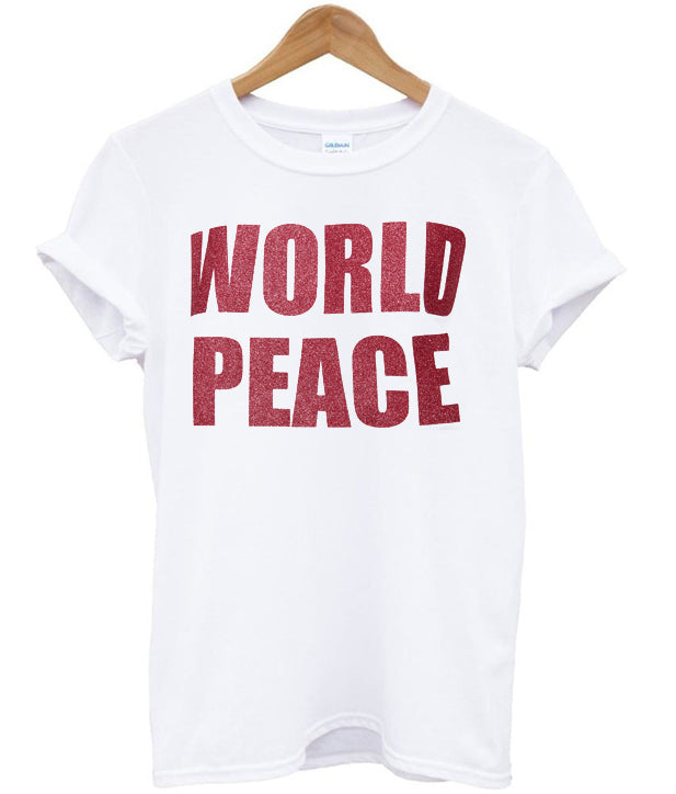 world peace tshirt Hoodie, Sweatshirt | PureTeeCo.com