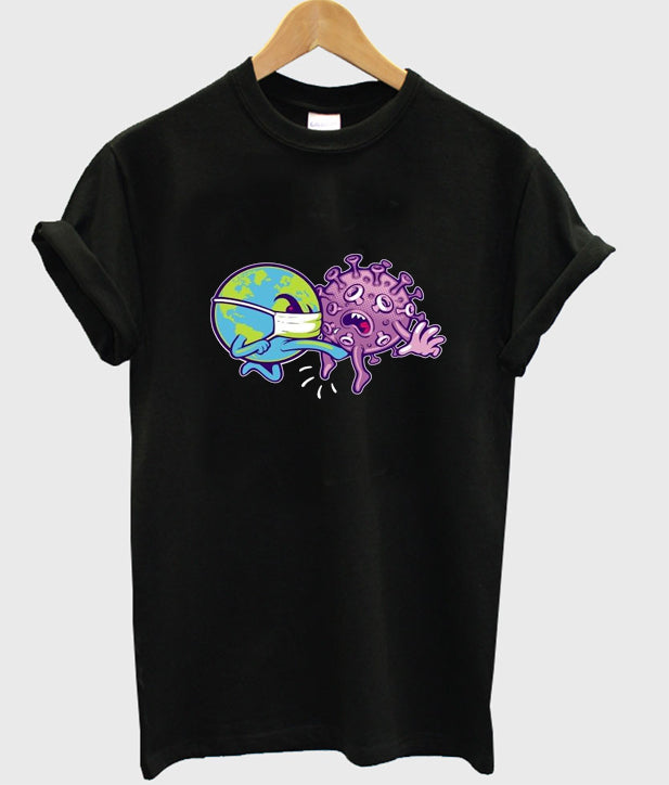 world vs covid t-shirt Hoodie, Sweatshirt | PureTeeCo.com