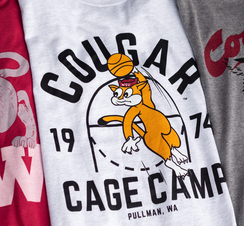 Vintage Cougar Cage Camp Tee Hoodie, Sweatshirt | PureTeeCo.com (Image 2)