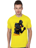 Ufc Yellow Half Sleeve T-Shirt Hoodie, Sweatshirt | PureTeeCo.com