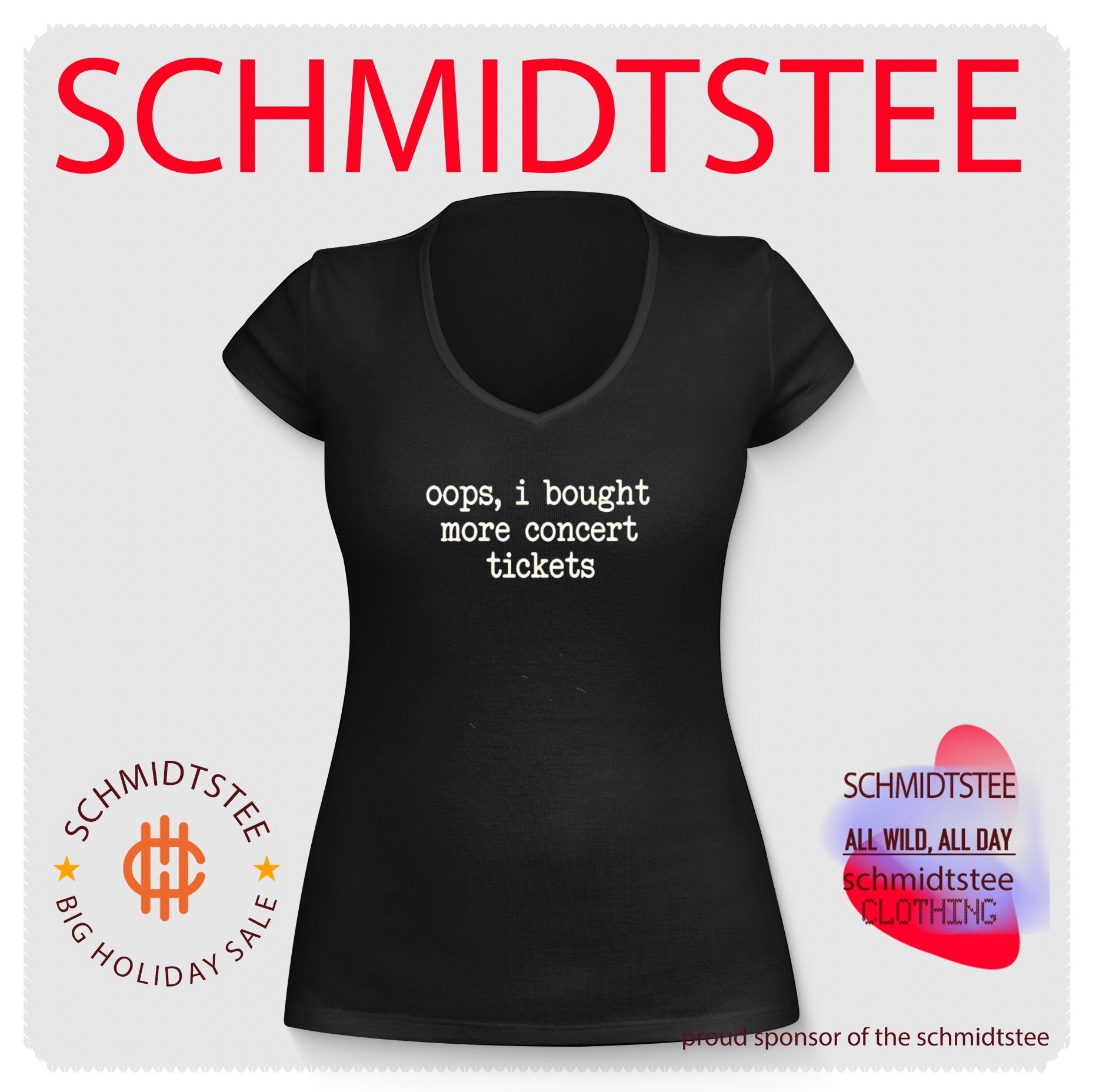 Oops I Bought More Concert Tickets shirt