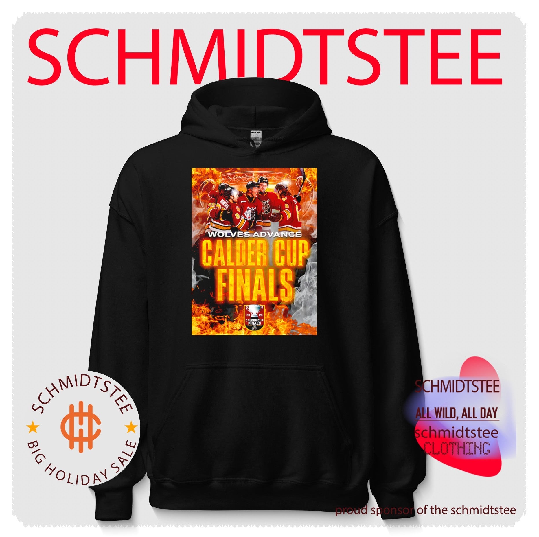 Chicago Wolves 2026 Calder Cup Finals poster shirt