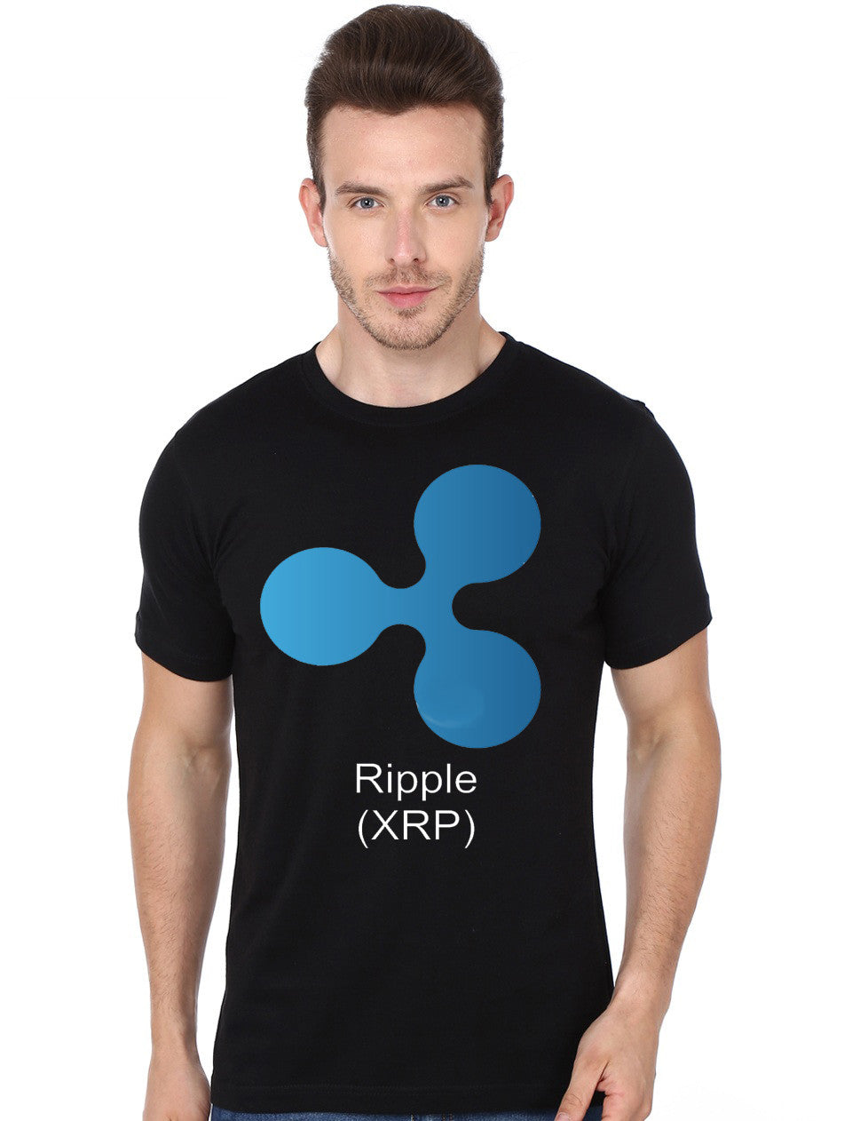 Ripple (XRP) Black T-Shirt Hoodie, Sweatshirt | PureTeeCo.com