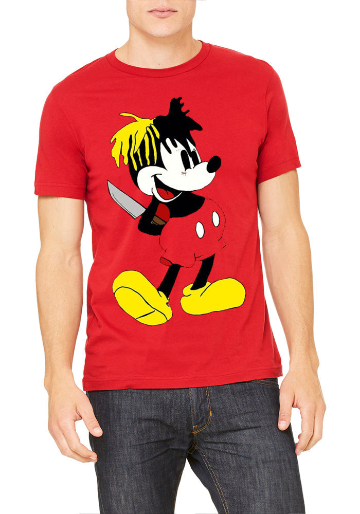 Xxxtentacion Half Sleeve Red T-Shirt Hoodie, Sweatshirt | PureTeeCo.com