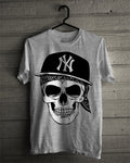 Yankee Grey Tee Hoodie, Sweatshirt | PureTeeCo.com