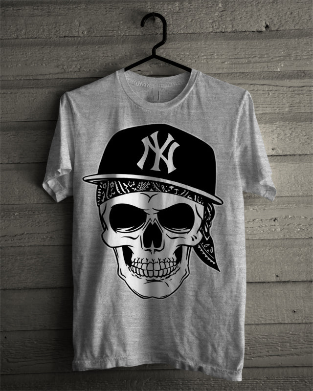 Yankee Grey Tee Hoodie, Sweatshirt | PureTeeCo.com