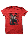 This Is My Yard Half Sleeve Red T-Shirt Hoodie, Sweatshirt | PureTeeCo.com