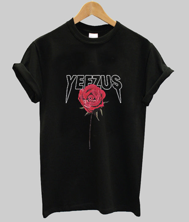 yeezus rose t-shirt Hoodie, Sweatshirt | PureTeeCo.com