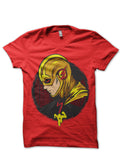 Yellow Villon Red Tee Hoodie, Sweatshirt | PureTeeCo.com