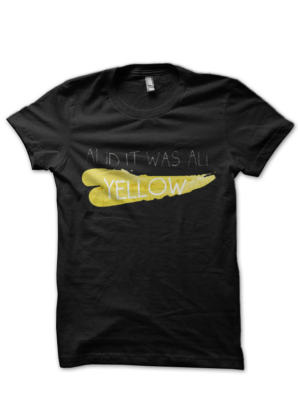 It Was All Yellow Black T-Shirt Hoodie, Sweatshirt | PureTeeCo.com