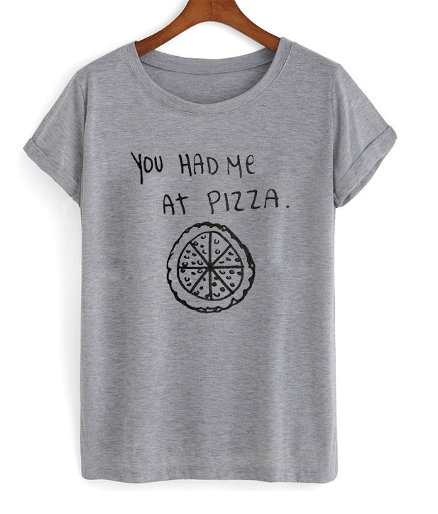 you had me at pizza t-shirt Hoodie, Sweatshirt | PureTeeCo.com