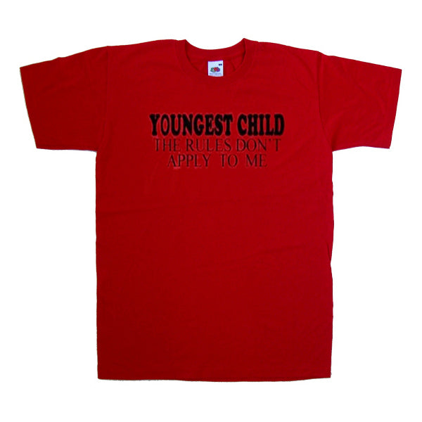 youngest child the rules don’t apply to me tshirt Hoodie, Sweatshirt | PureTeeCo.com