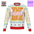 Your Face Is Uglier Funny Meme 3d Ugly Christmas Sweater