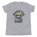 Whatever Floats Your Goat Kid's Youth Tee Hoodie, Sweatshirt | PureTeeCo.com (Image 1)