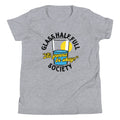 Glass Half Full Society Kid's Youth Tee Hoodie, Sweatshirt | PureTeeCo.com (Image 1)