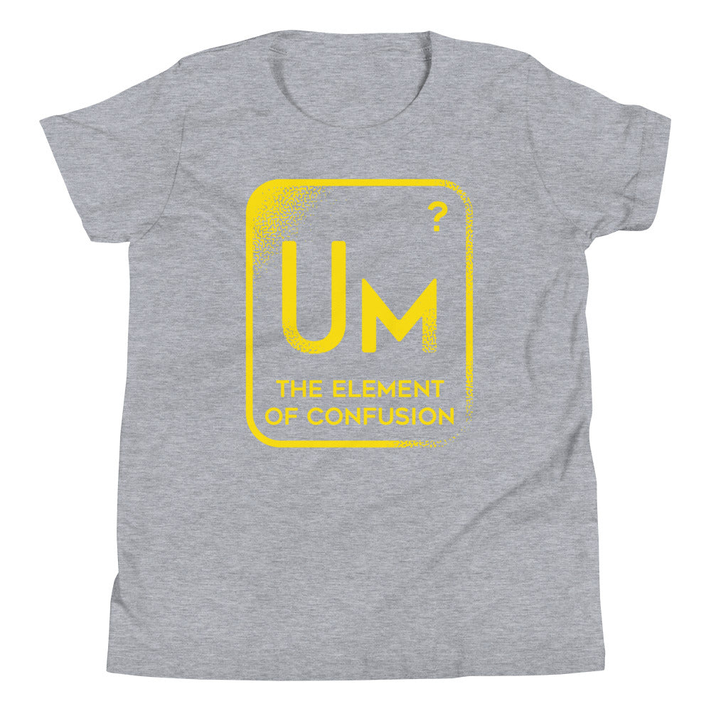 The Element Of Confusion Kid's Youth Tee Hoodie, Sweatshirt | PureTeeCo.com (Image 5)
