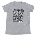Let's Use Chopsticks Kid's Youth Tee Hoodie, Sweatshirt | PureTeeCo.com (Image 1)