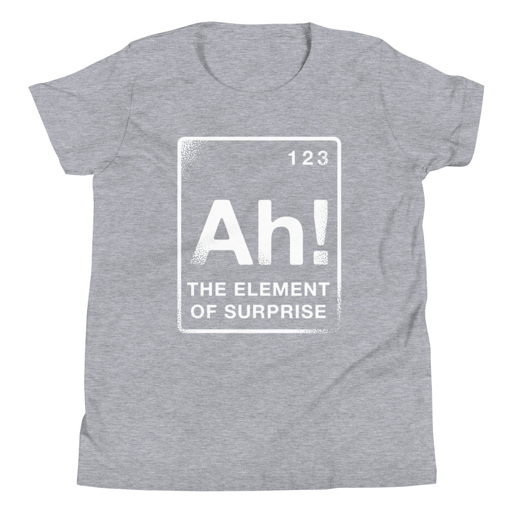 The Element Of Surprise Kid's Youth Tee Hoodie, Sweatshirt | PureTeeCo.com (Image 1)