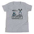 Rock Paper Scissors Battle Kid's Youth Tee Hoodie, Sweatshirt | PureTeeCo.com (Image 1)