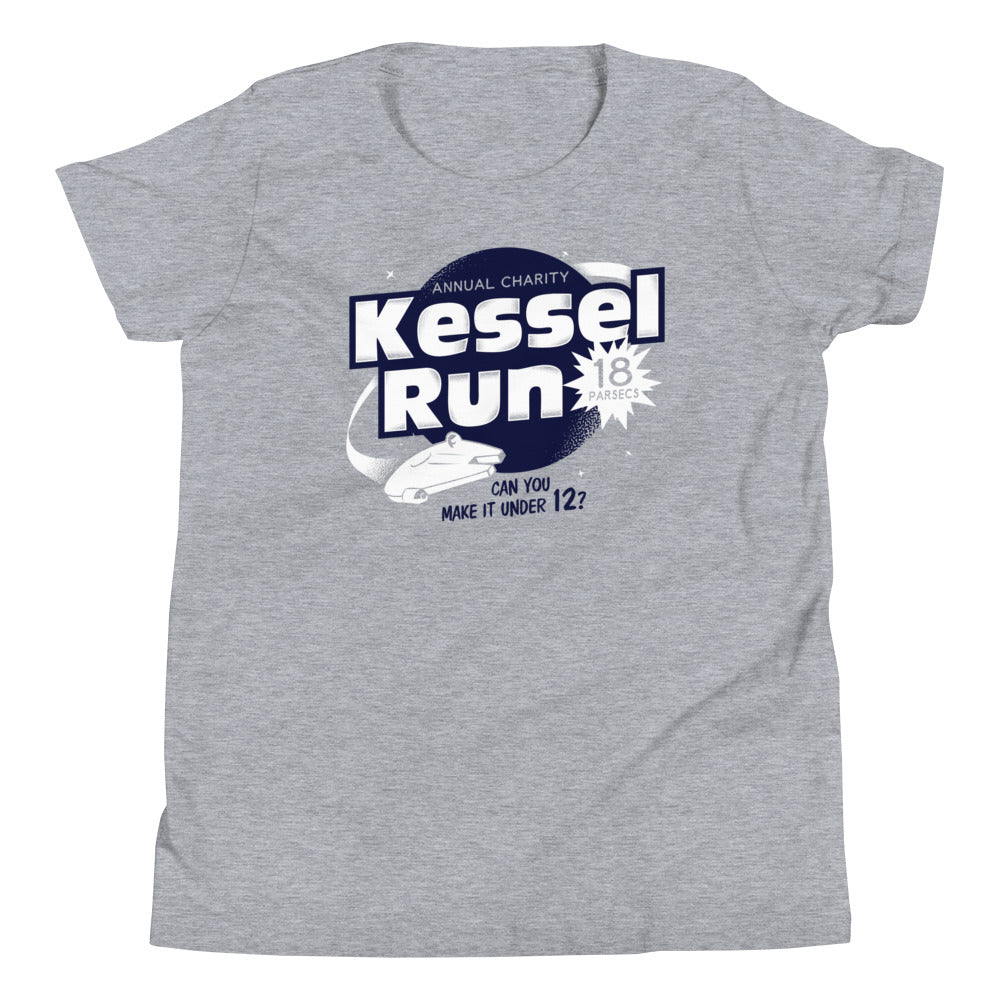 Kessel Run Kid's Youth Tee Hoodie, Sweatshirt | PureTeeCo.com (Image 4)