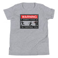 If Zombies Chase Us Kid's Youth Tee Hoodie, Sweatshirt | PureTeeCo.com (Image 1)