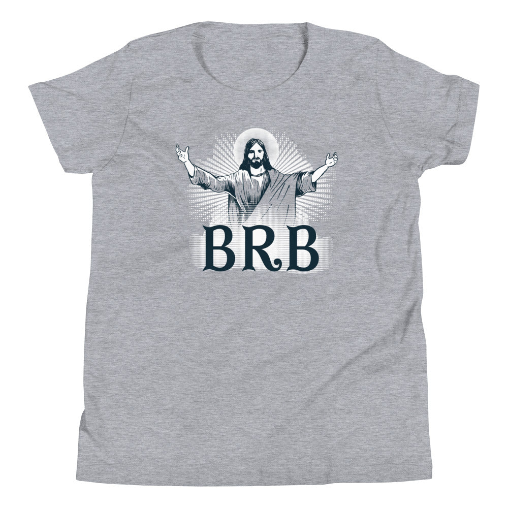BRB Kid's Youth Tee Hoodie, Sweatshirt | PureTeeCo.com (Image 2)