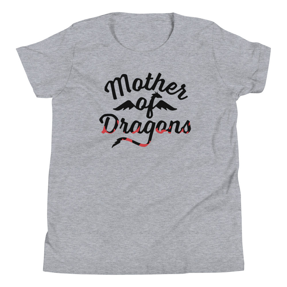 Mother Of Dragons Kid's Youth Tee Hoodie, Sweatshirt | PureTeeCo.com (Image 1)