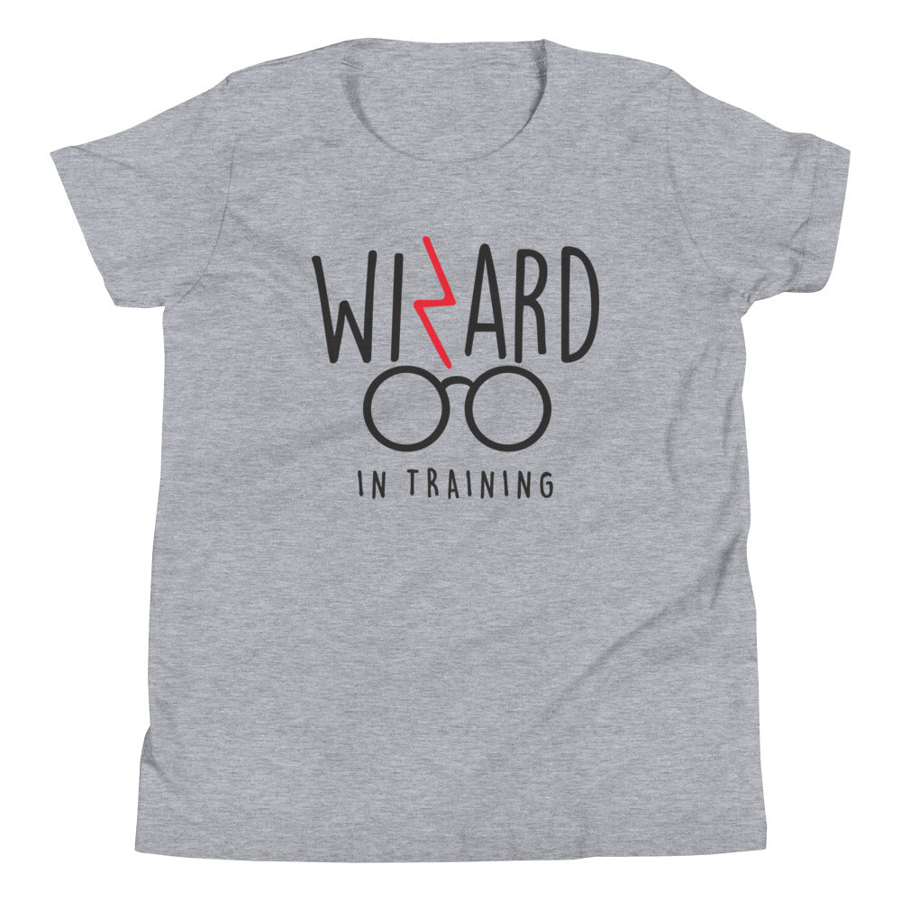 Wizard In Training Kid's Youth Tee Hoodie, Sweatshirt | PureTeeCo.com (Image 2)