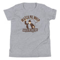 Watch Me Whip Kid's Youth Tee Hoodie, Sweatshirt | PureTeeCo.com (Image 1)