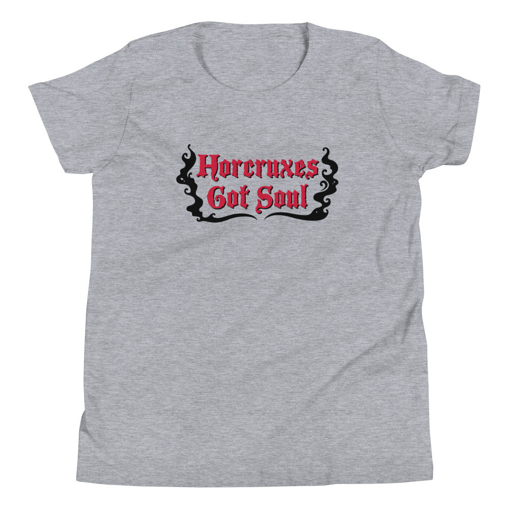 Horcruxes Got Soul Kid's Youth Tee Hoodie, Sweatshirt | PureTeeCo.com (Image 1)