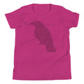 The Raven Kid's Youth Tee Hoodie, Sweatshirt | PureTeeCo.com (Image 1)