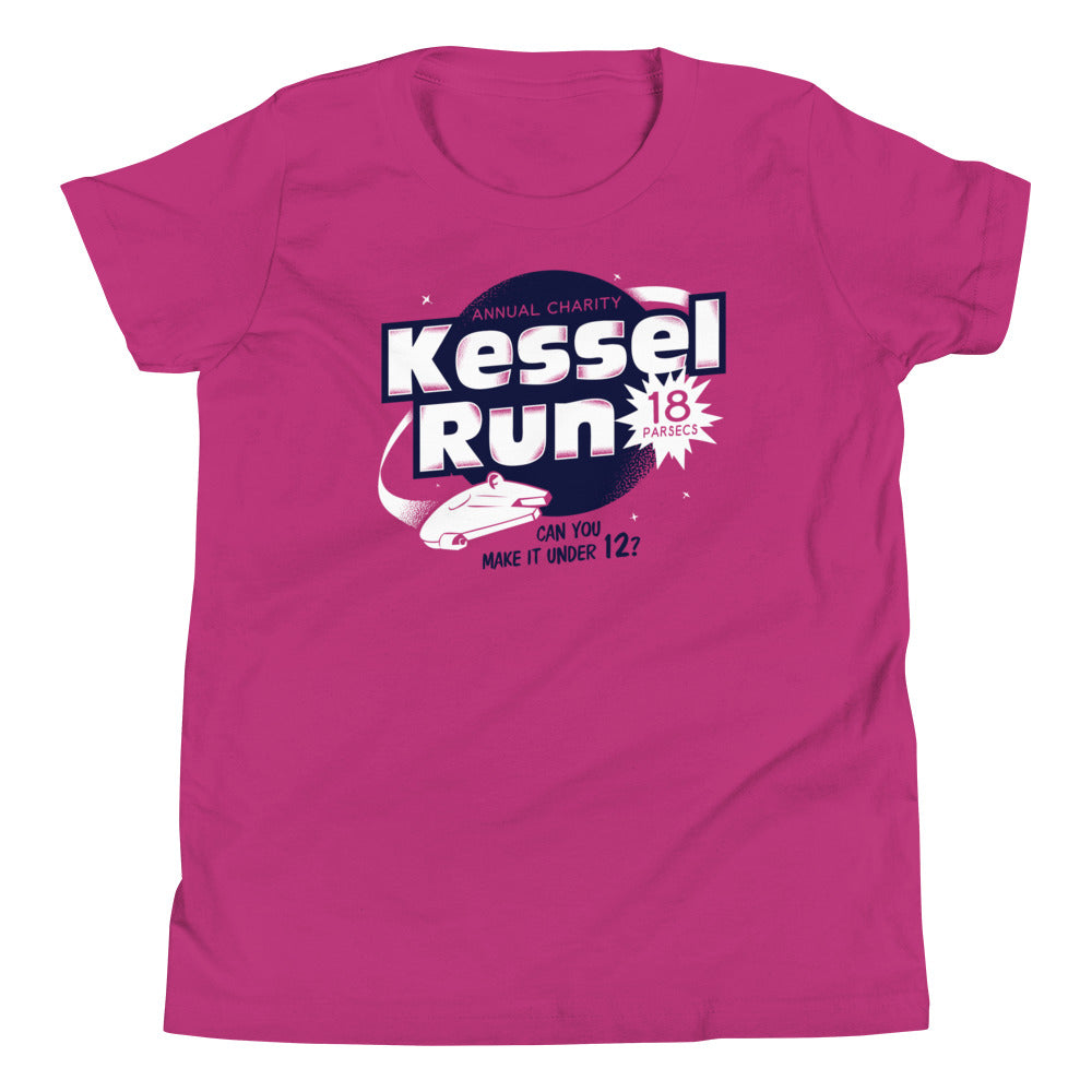Kessel Run Kid's Youth Tee Hoodie, Sweatshirt | PureTeeCo.com (Image 2)