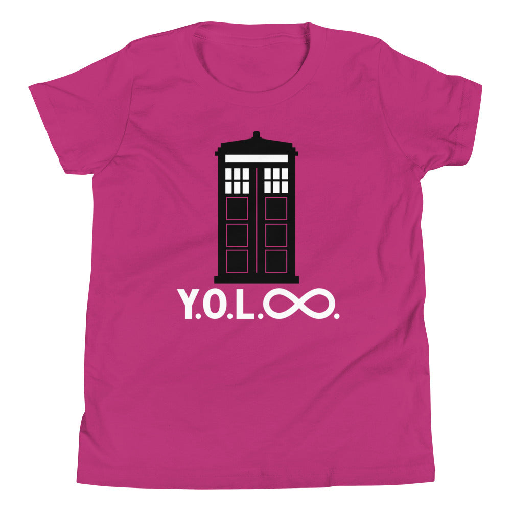 YOL Infinity Kid's Youth Tee Hoodie, Sweatshirt | PureTeeCo.com (Image 3)
