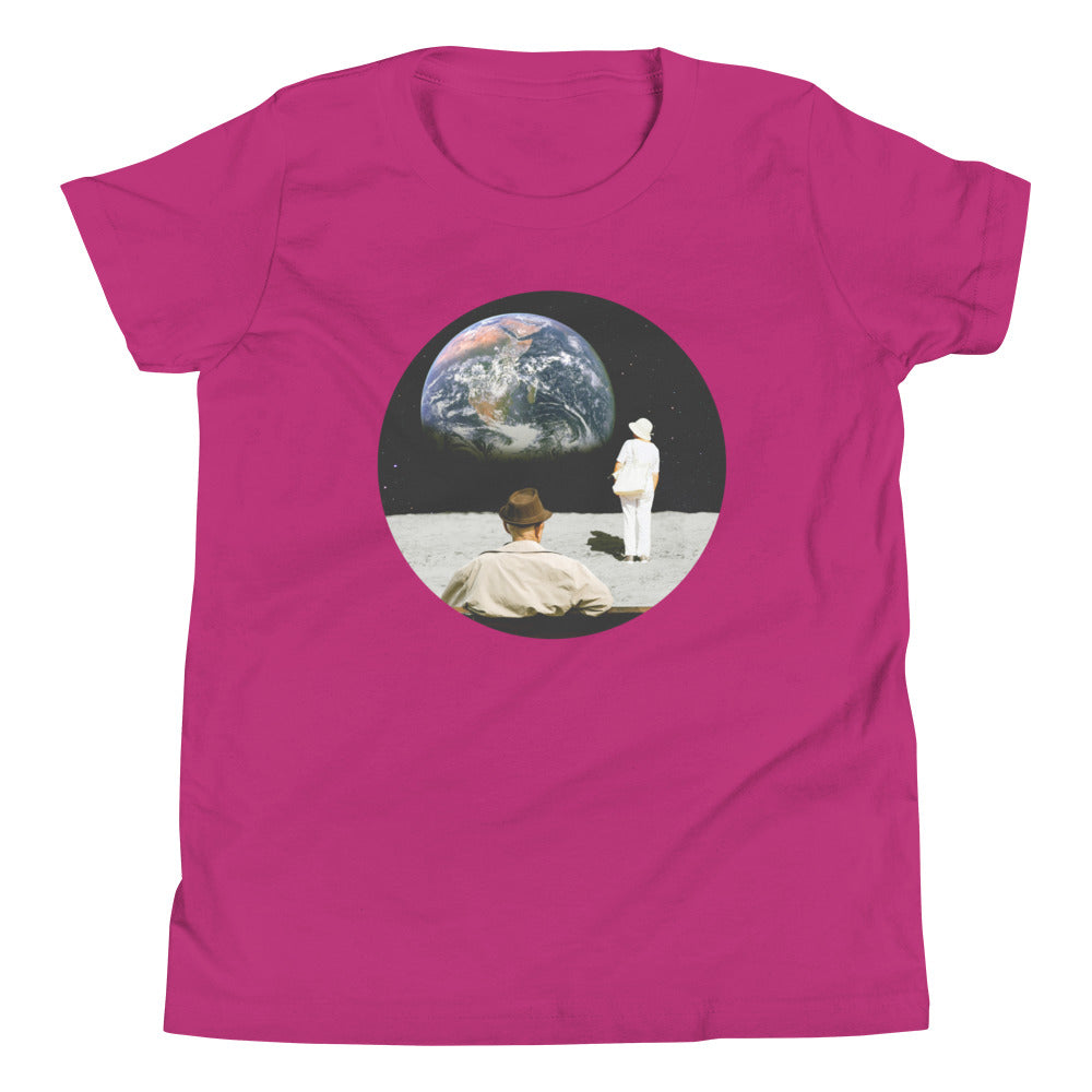 Tourist's View Kid's Youth Tee Hoodie, Sweatshirt | PureTeeCo.com (Image 2)