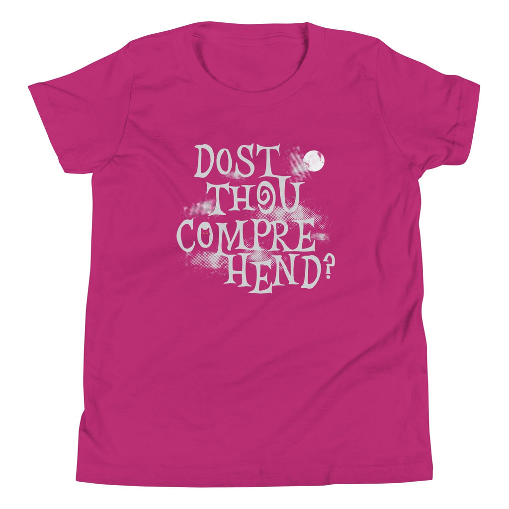Dost Thou Comprehend? Kid's Youth Tee Hoodie, Sweatshirt | PureTeeCo.com (Image 5)