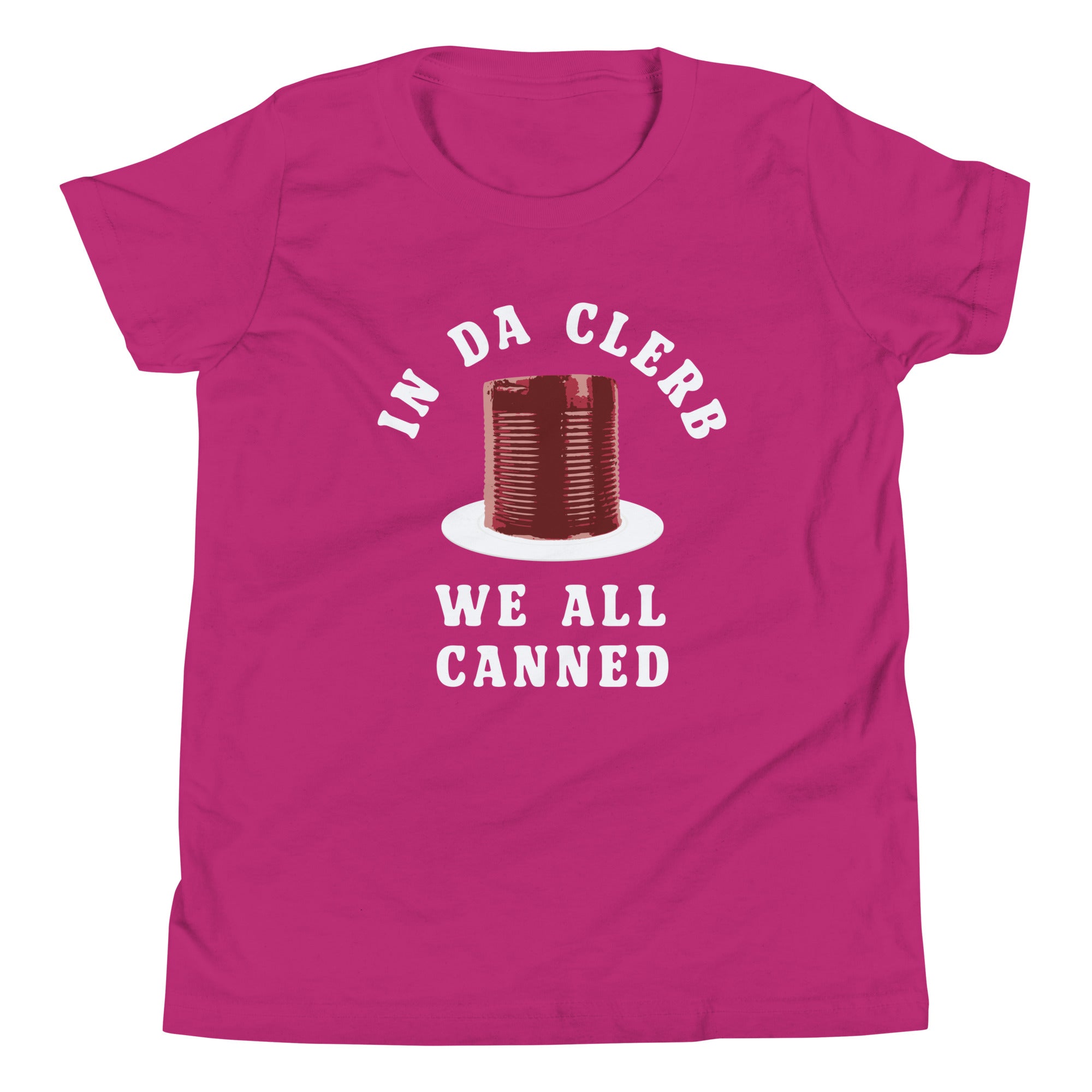 In Da Clerb We All Canned Kid's Youth Tee Hoodie, Sweatshirt | PureTeeCo.com (Image 3)
