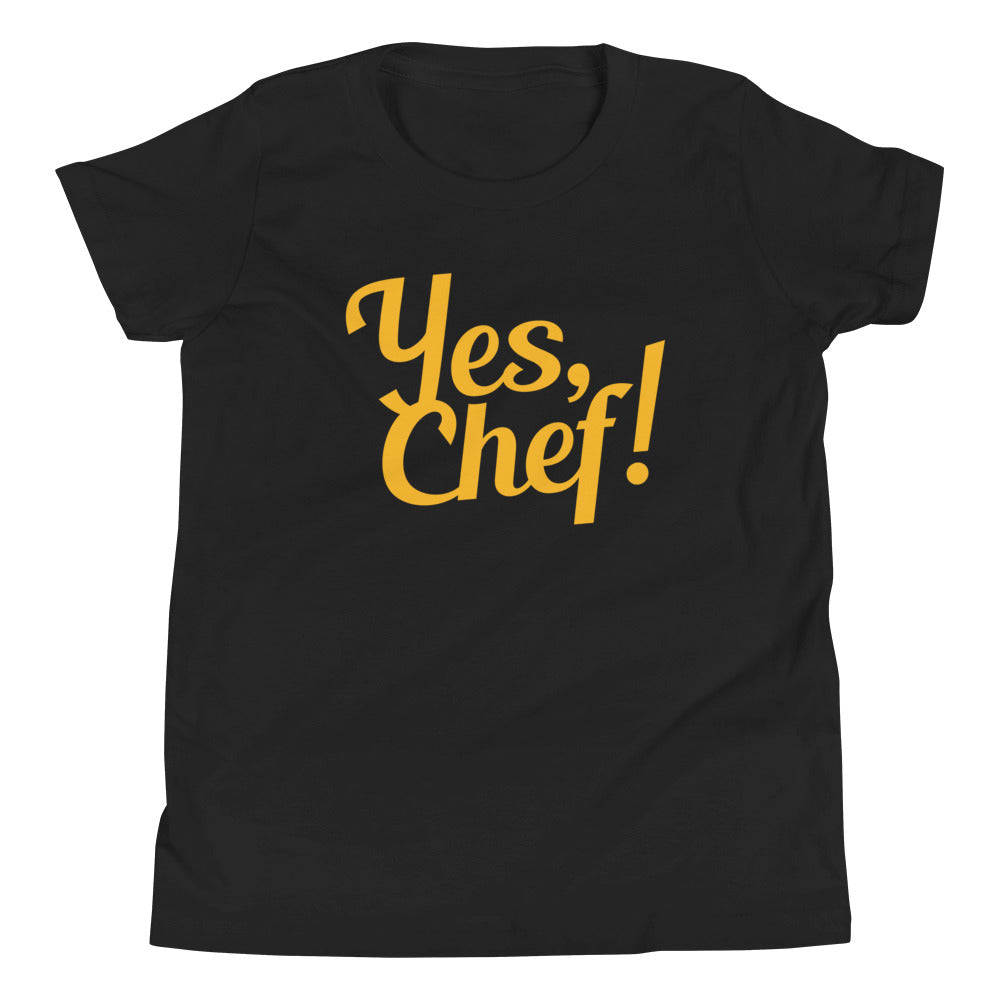 Yes, Chef! Kid's Youth Tee Hoodie, Sweatshirt | PureTeeCo.com (Image 2)