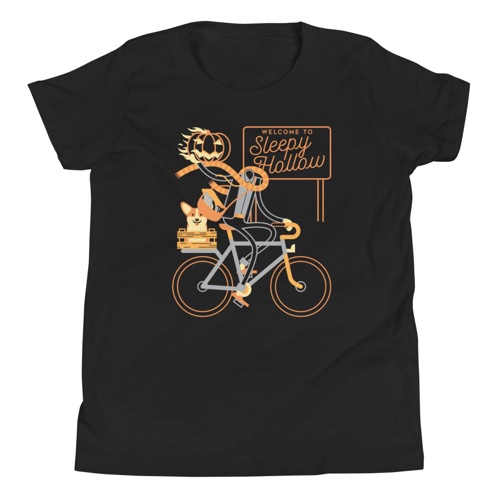 Welcome To Sleepy Hollow Kid's Youth Tee Hoodie, Sweatshirt | PureTeeCo.com (Image 2)