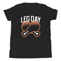 Leg Day Kid's Youth Tee Hoodie, Sweatshirt | PureTeeCo.com (Image 1)