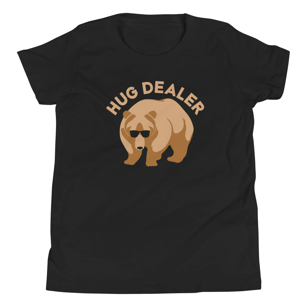 Hug Dealer Kid's Youth Tee Hoodie, Sweatshirt | PureTeeCo.com (Image 2)