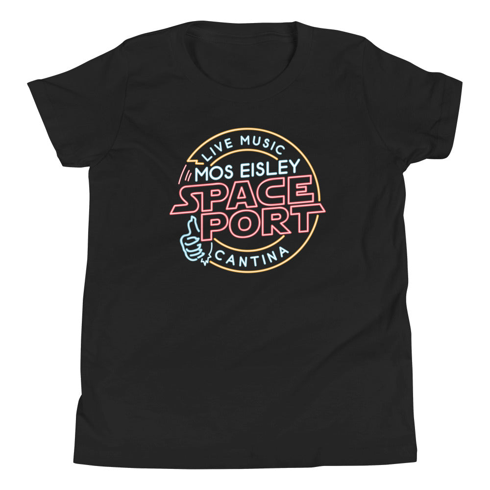 Mos Eisley Space Port Kid's Youth Tee Hoodie, Sweatshirt | PureTeeCo.com (Image 1)
