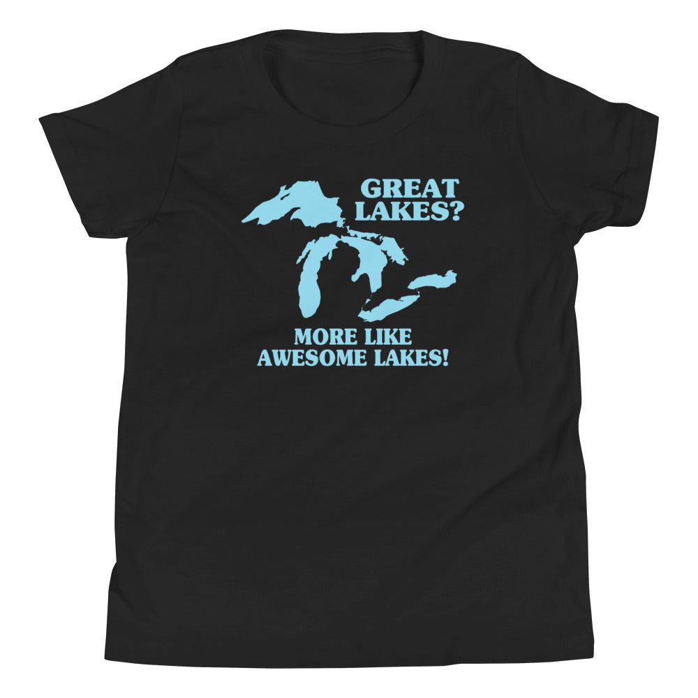 Great Lakes? Kid's Youth Tee Hoodie, Sweatshirt | PureTeeCo.com (Image 2)